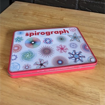 Spirograph Design Set 2012 in Tin Box with Gears, Pens, and Paper