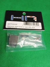 Hot Racing Axial SCX24 Stainless Steel Front or Rear Axle Skid Plate SXTF331CF