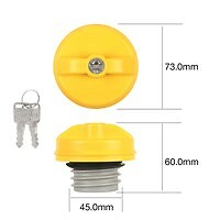TRIDON LOCKING FUEL CAP FOR RANGER 2.2L 3.2L 11-ON, NP300 D23 ...