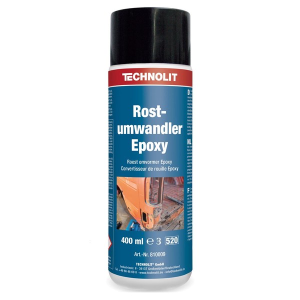 Technolit Rostumwandler Korrosionsschutz Rostschutz Grundierung Epoxy 400Ml-image