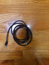 BLACK CAT5 ETHERNET CABLE 6.5 FT CAT 5