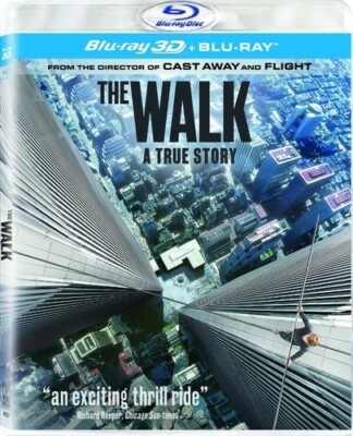 The Walk Blu-ray 3D Joseph Gordon-Levitt Ben Kingsley RARE OOP
