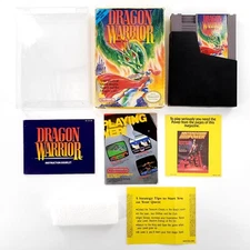 Dragon Warrior (Nintendo Entertainment System, 1989) Authentic Complete In Box