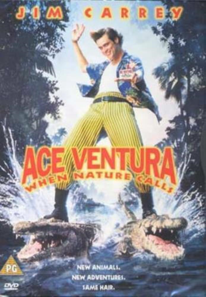 Ace Ventura: When Nature Calls DVD (1999) Jim Carrey FREE SHIPPING
