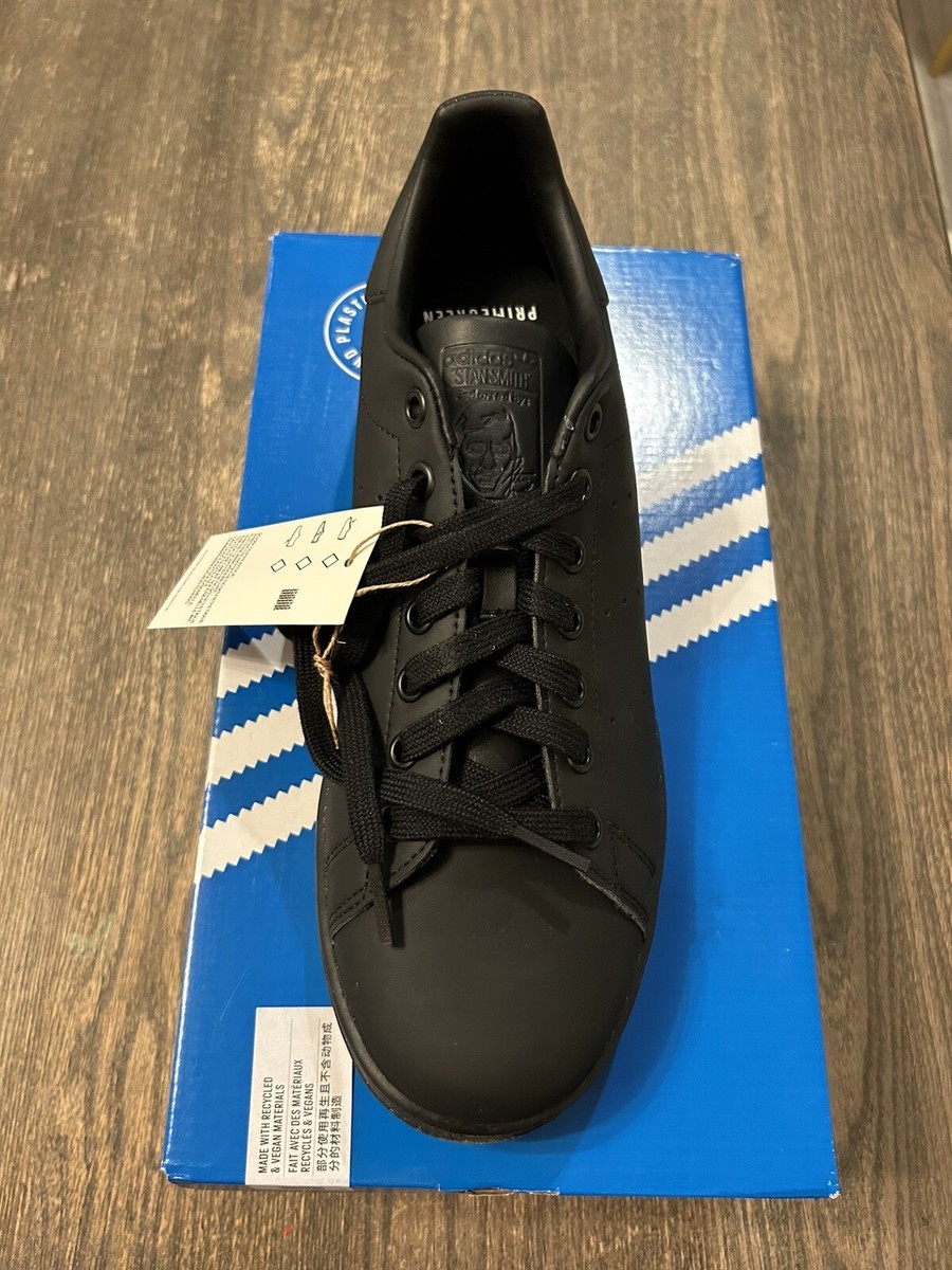 Adidas Men Stan Smith Sneakers Triple Core Black FX5499 Mens Adidas Men Stan Smith Sneakers Triple Core Black FX5499 Mens