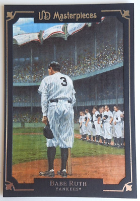 2007 UD Masterpieces Babe Ruth Box Topper 5x7 Painting #MP-5 ⚾ HOF | eBay