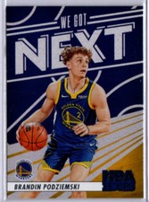 2023-24 Panini Hoops Basketball We Got Next Brandin Podziemski ROOKIE WARRIORS