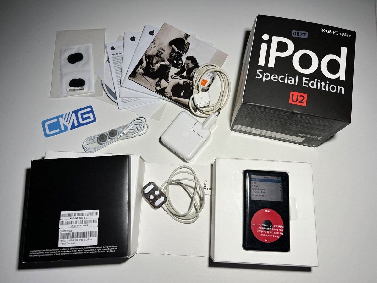 Apple iPod classic 4. Generation 4th 4G U2 Special Edition 20GB 
