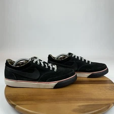 Mens Nike SB Zoom Air Harbor Black Leopard Casual Skate Sneakers Shoes Size 10.5