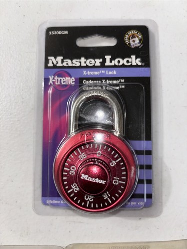 Master Lock 1530DCM Locker School Combination Padlock 1 Pack Assorted Colors - Picture 7 of 11
