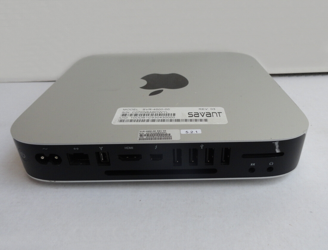 Apple Mac Mini A1347 Intel Core i5 2.5 GHz 4 GB 500GB HDD | eBay