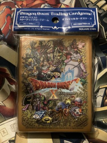 Dragon Quest X Official Card Sleeves x60 Square Enix New & Sealed - Picture 1 of 2