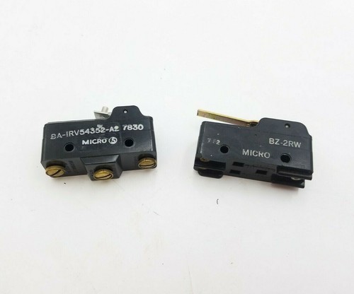 Microinterruttore Limitatore MICRO SWITCH BZ-2RD55-T4-J, 15A 125/250/480V, NOS Nuovo Vecchio Stock - Foto 2