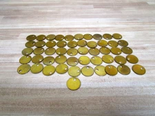 CH Hanson 1078B Brass Tags 1078B (Pack of 51)