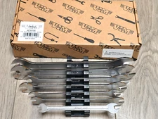 Vim Tools 7pc Metric Thin / Flat Wrench Set 6-19mm w/ Holder #MFW100