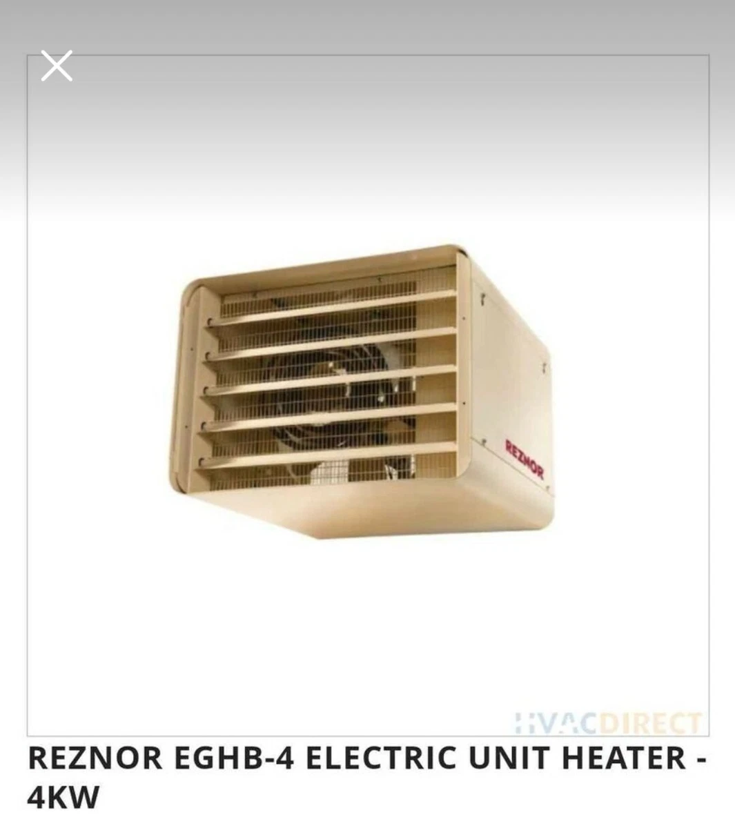 Reznor 13,658 BTU 4 kW Suspended Electric Heater 208V 3 Phase | eBay
