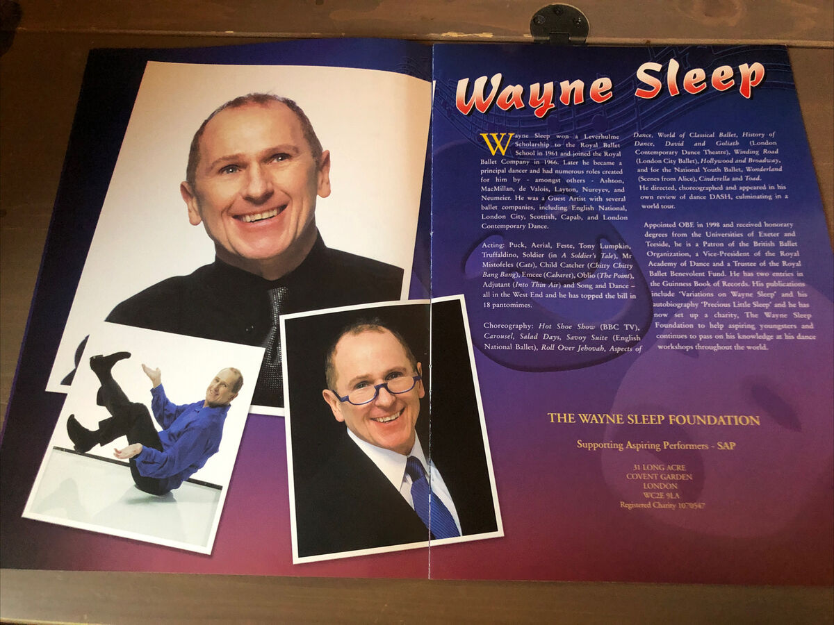 Song and Dance West End Souvenir Program Marti Webb Wayne Sleep