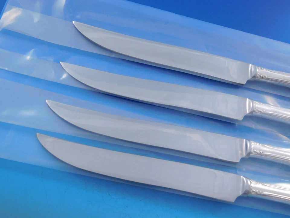 圣女贞德国际纯银牛排刀套装德州尺寸定制 — 第 3/4 张图片