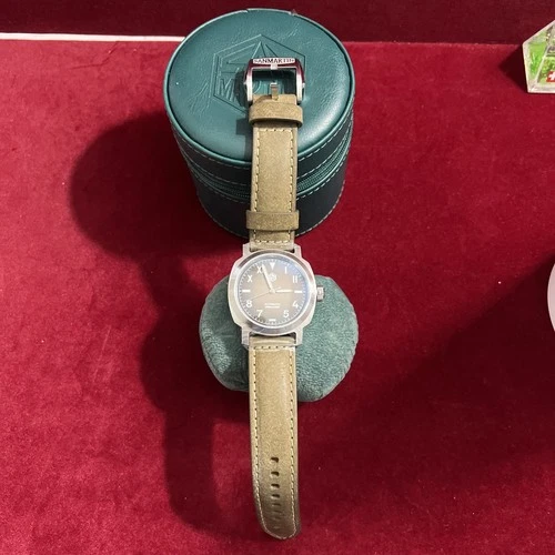 Automatic San Martin SN0065-G Brown 40mm