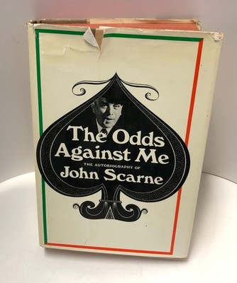 THE ODDS AGAINST ME JOHN SCARNE Autobiography good cond. second printing 1966