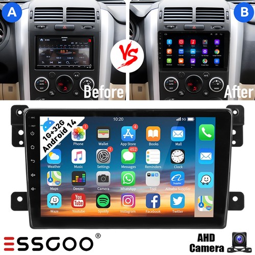 Per Suzuki Grand Vitara 2005-2018 Autoradio Android 14 CarPlay GPS DAB+ DVD 64GB Per Suzuki Grand Vitara 2005-2018 Autoradio Android 14 CarPlay GPS DAB+ DVD 64GB