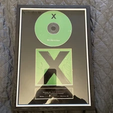 ED SHEERAN - Signed Autographed - MULTIPLE - Album Display