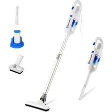 Corded Stick Vacuum Cleaner 2-in-1 Ultra-Lightweight 14Kpa Power Suction
