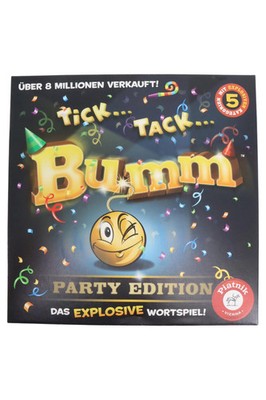 Piatnik Tick Tack Bumm Party Edition Partyspiel Wortspiel ab 12 Jahre