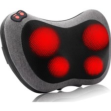 Shiatsu Back and Neck Massager with Heat, Deep Tissue Kneading,Electric Massa...