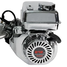 JMCHstore Chrome Pull Start Recoil Starter Assembly w/Recoil Fan Cover Shroud H