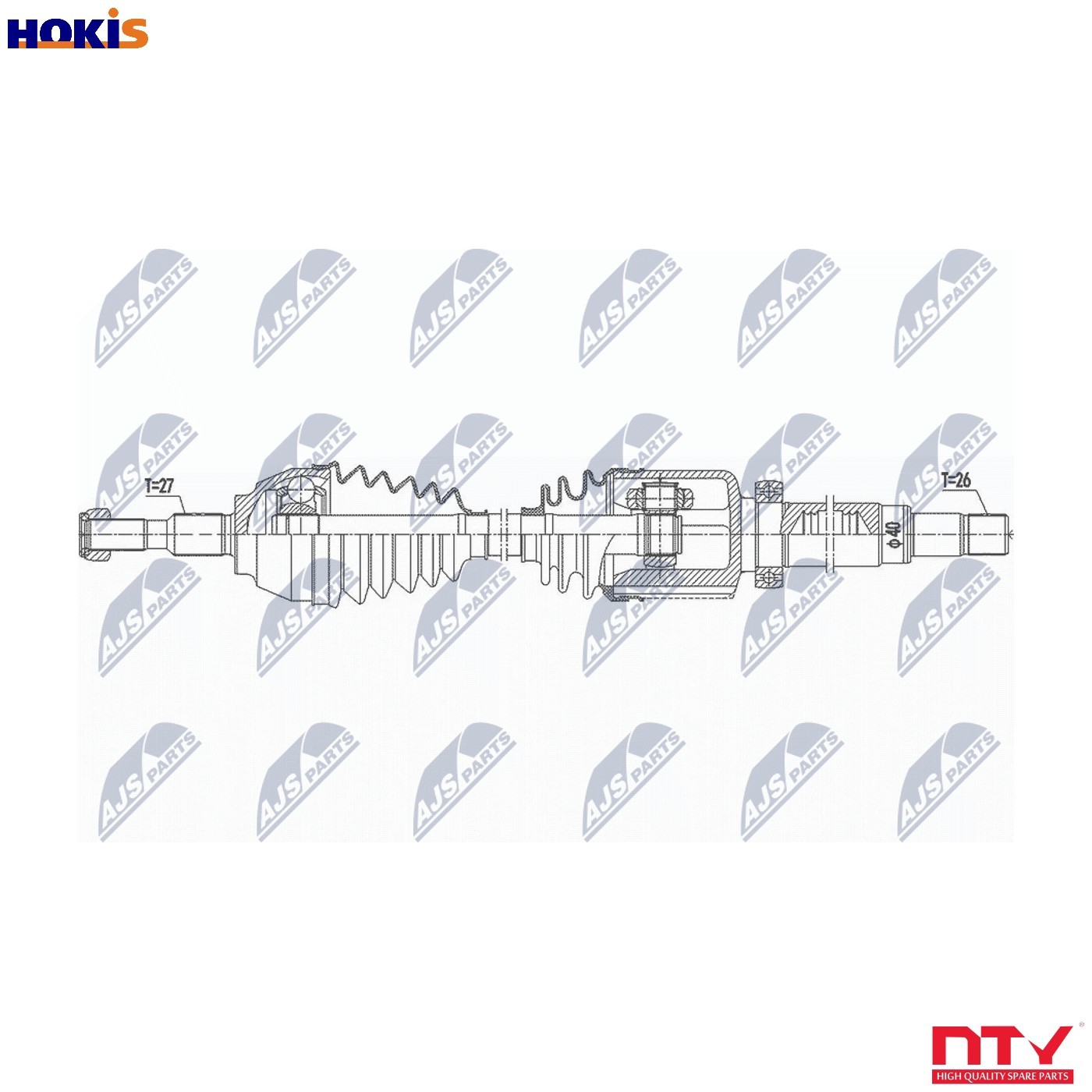 Driveshaft For Ford Mondeo V 2.0Tdci 14- /Right,Mtm/ - Image 3