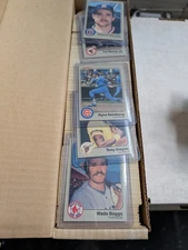 1983 Fleer Baseball Complete Set (660) NM-MT  Gwynn, Sandberg, Boggs  Rookies