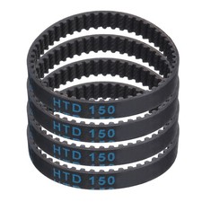 4pcs HTD-3M Rubber Timing Belt 50 Teeth 150mm Pitch Length x 6mm Width