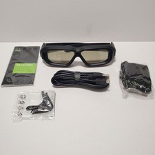 NVIDIA 3D Vision 2 P1431 Rechargeable Wireless Active Shutter Glasses + Extras