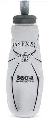 OSPREY PACKS Osprey Hydraulics 360ml Soft Flask Gray