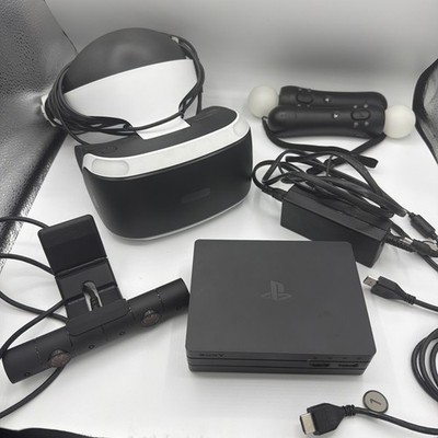 Sony Playstation VR CUH-ZVR2 Bundle Camera 2 Move Controllers PS4 PS5