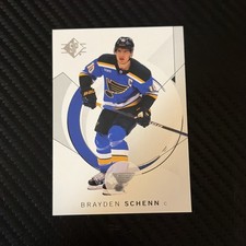 2024-25 SP Authentic - Brayden Schenn #19 - St Louis Blues BASE