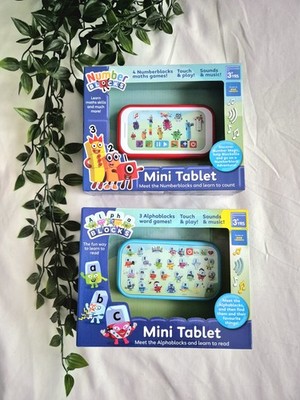 Alphablocks Mini Tablet Zahlenblöcke Lernspiele Touch & Play ADHS Autismus 