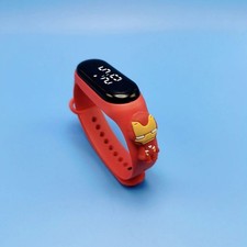 Children's Watch Digital LED Display Waterproof Gift Kids cartoon style