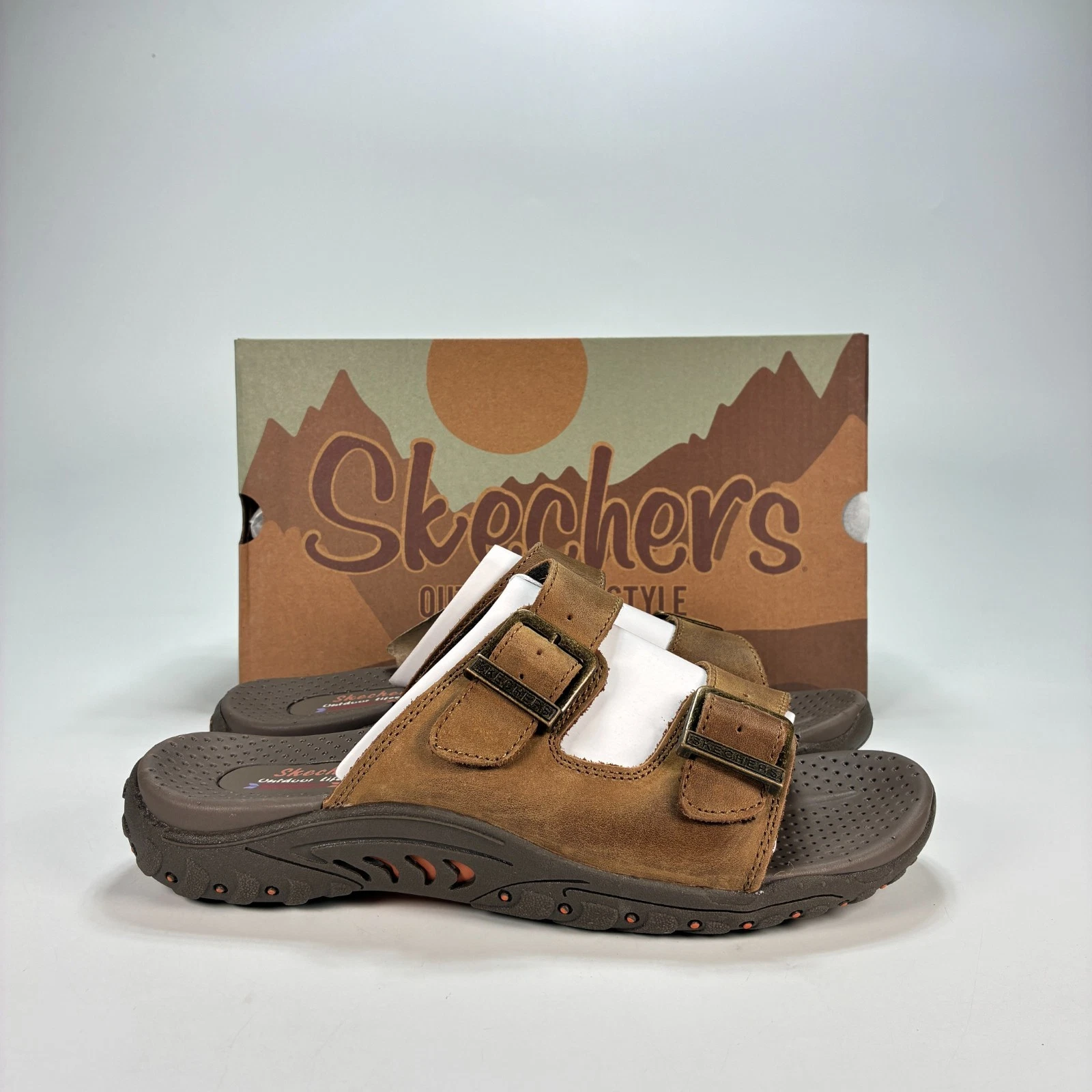 Skechers Reggae Jammin Desert Adjustable Strap Outdoor Sandals Women’s Size 9
Opens in a new window 