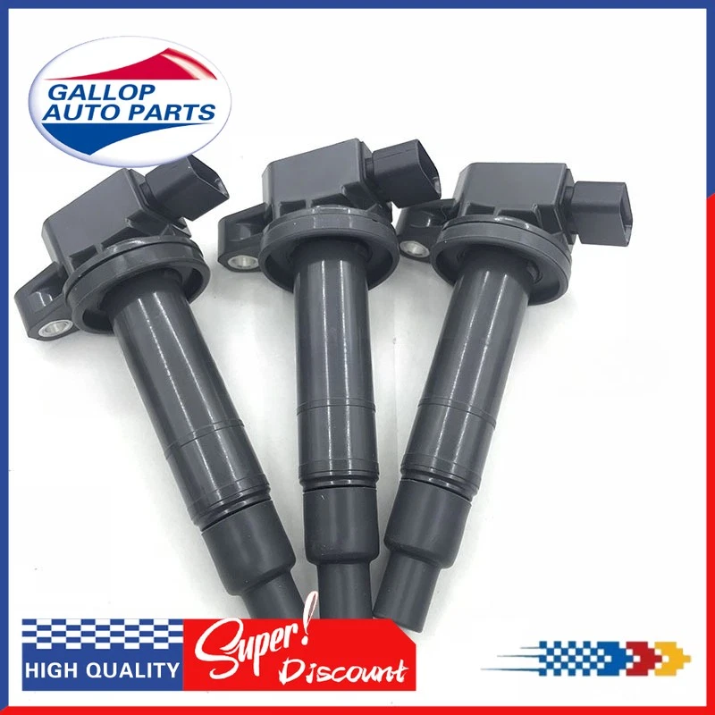 4x UF316 Ignition Coils OEM 90919-02240 For Toyota Yaris Prius Echo Scion XA XB - Image 3 of 4
