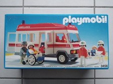 3456 PLAYMOBIL KRANKENHAUS: Krankenwagen / Rettung / Trage / Vintage (MISB 1994)
