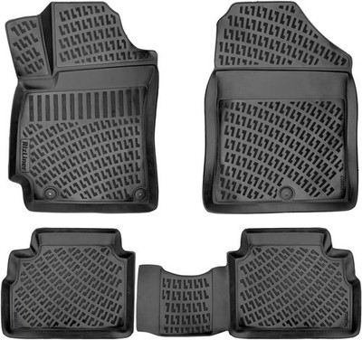 RizLiner Hyundai Elantra 2017-2020 (No GT Models) Floor Mats 3D Custom Fit
