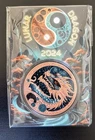 2024 Lunar Dragon Colorized 33g .999 Copper Round Only 25000 Minted