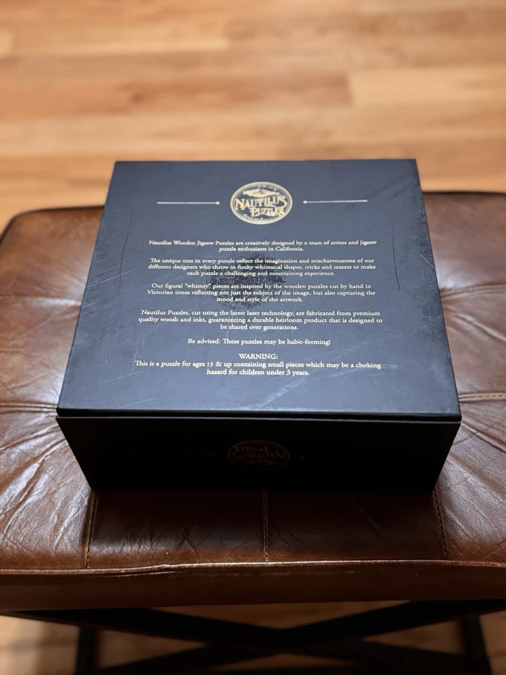 Nautilus Puzzles Isle of the Dead by Arnold Bocklin 510 Pcs Wooden Jigsaw Puzzle - Image 2 of 4