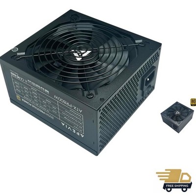 Compliant 800W ATX Power Supply - Multi-GPU Support & Efficient Cooling