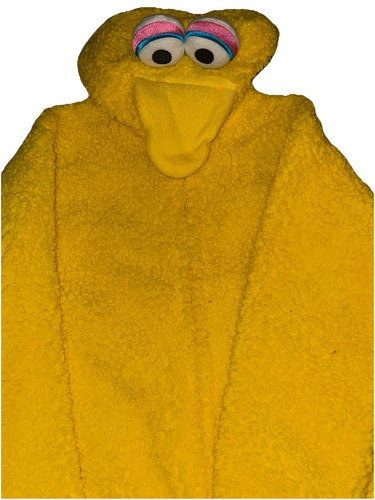 Sesame Street Big Bird Adult Small Medium Costume One Piece Halloween ...