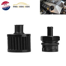 Billet Aluminum Valve Cover Oil Cap Breather For Lsx Ls1 Ls6 Ls2 Ls3 Ls7 Black