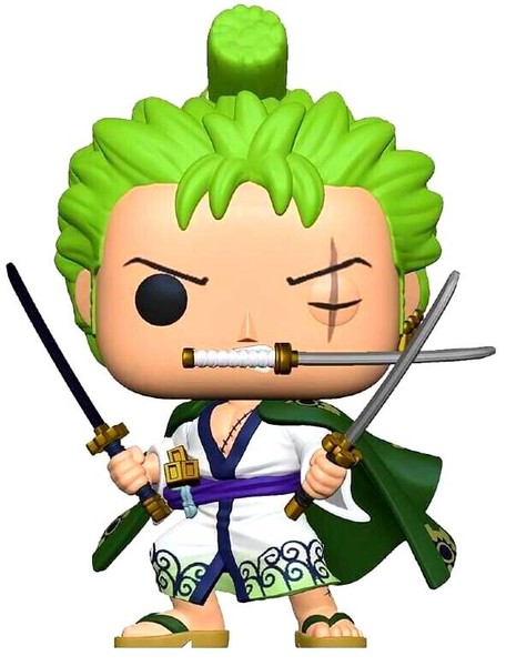 Funko Pop! Animation: - One Piece - Roronoa Zoro #923 - Neu & Ovp-image
