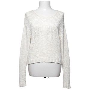 Gina Tricot, Strickpullover, Größe: XS, Weiß, Acryl/Polyamid, Einfarbig #DPf